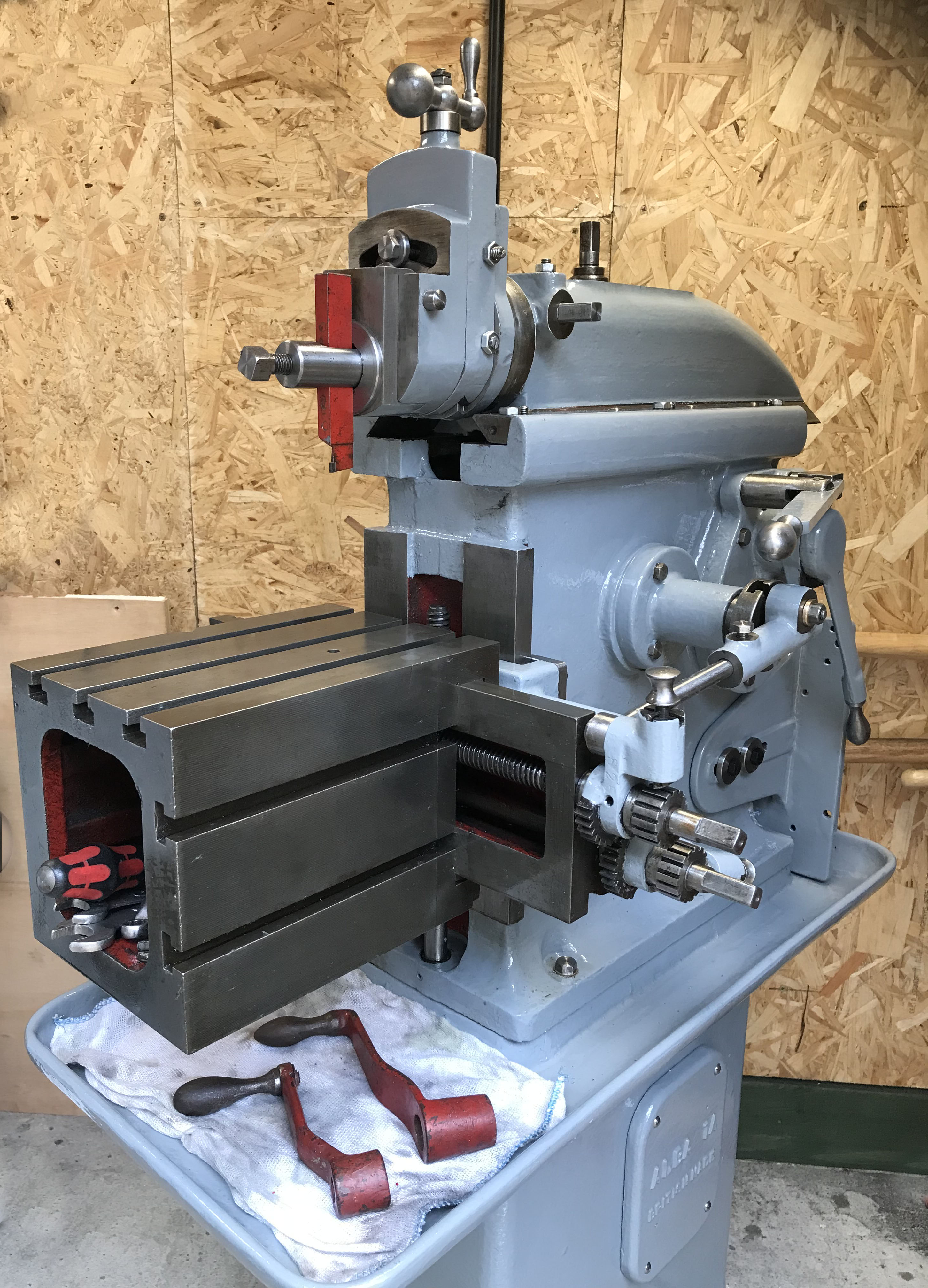 Alba 1A / Elliott 10M type shaper machine – SuffolkSteam