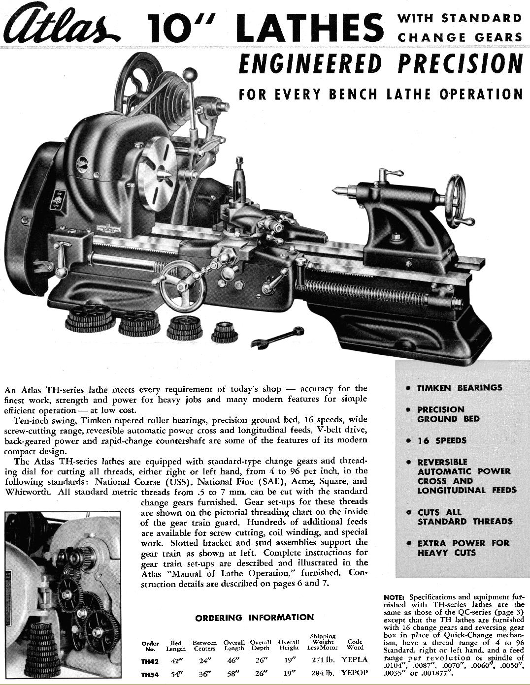 atlas lathe book atlas lathe book