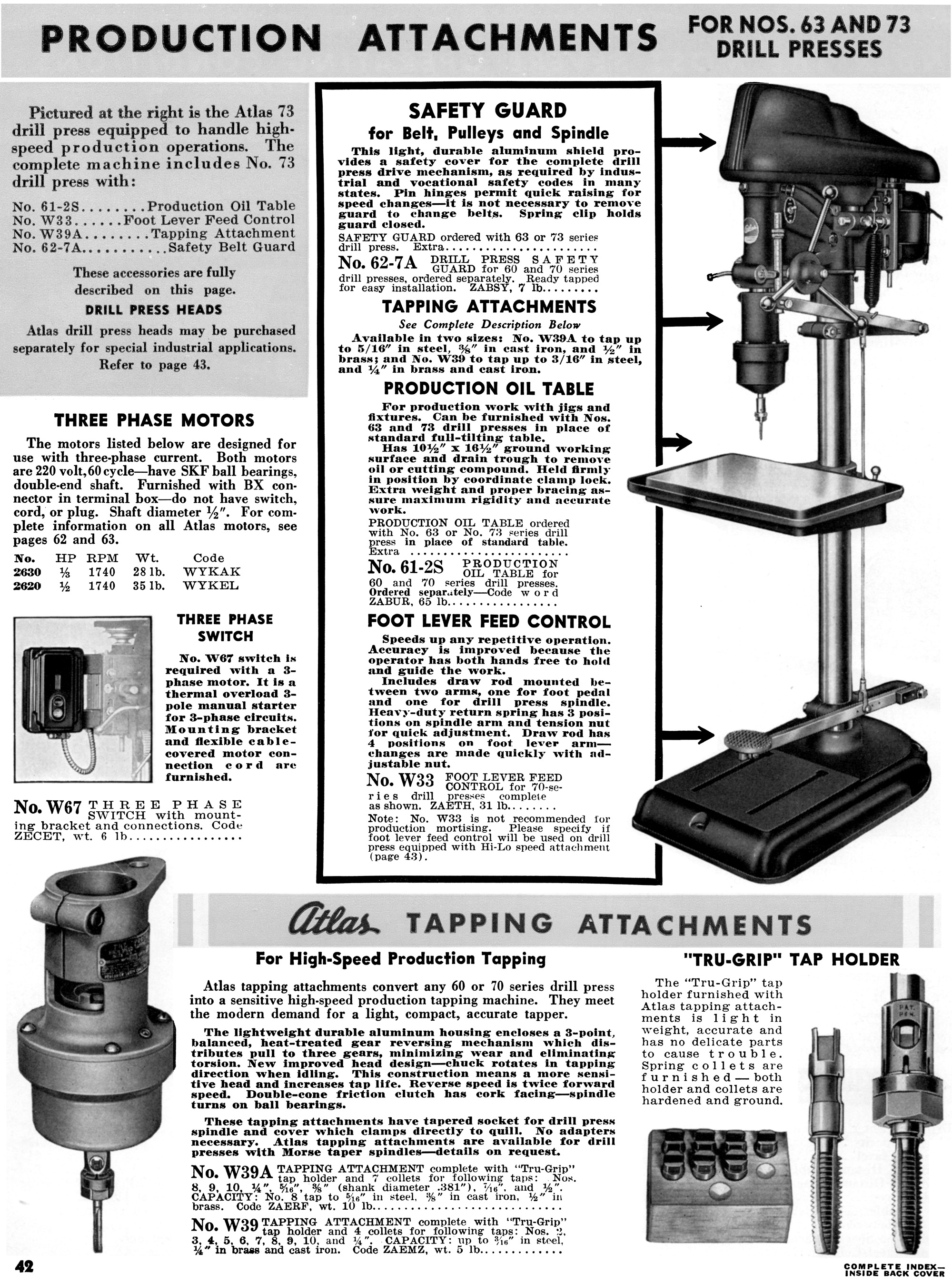 The Drill Press Craftsman Power Tool Handbook 1940 Home & Hobby ...