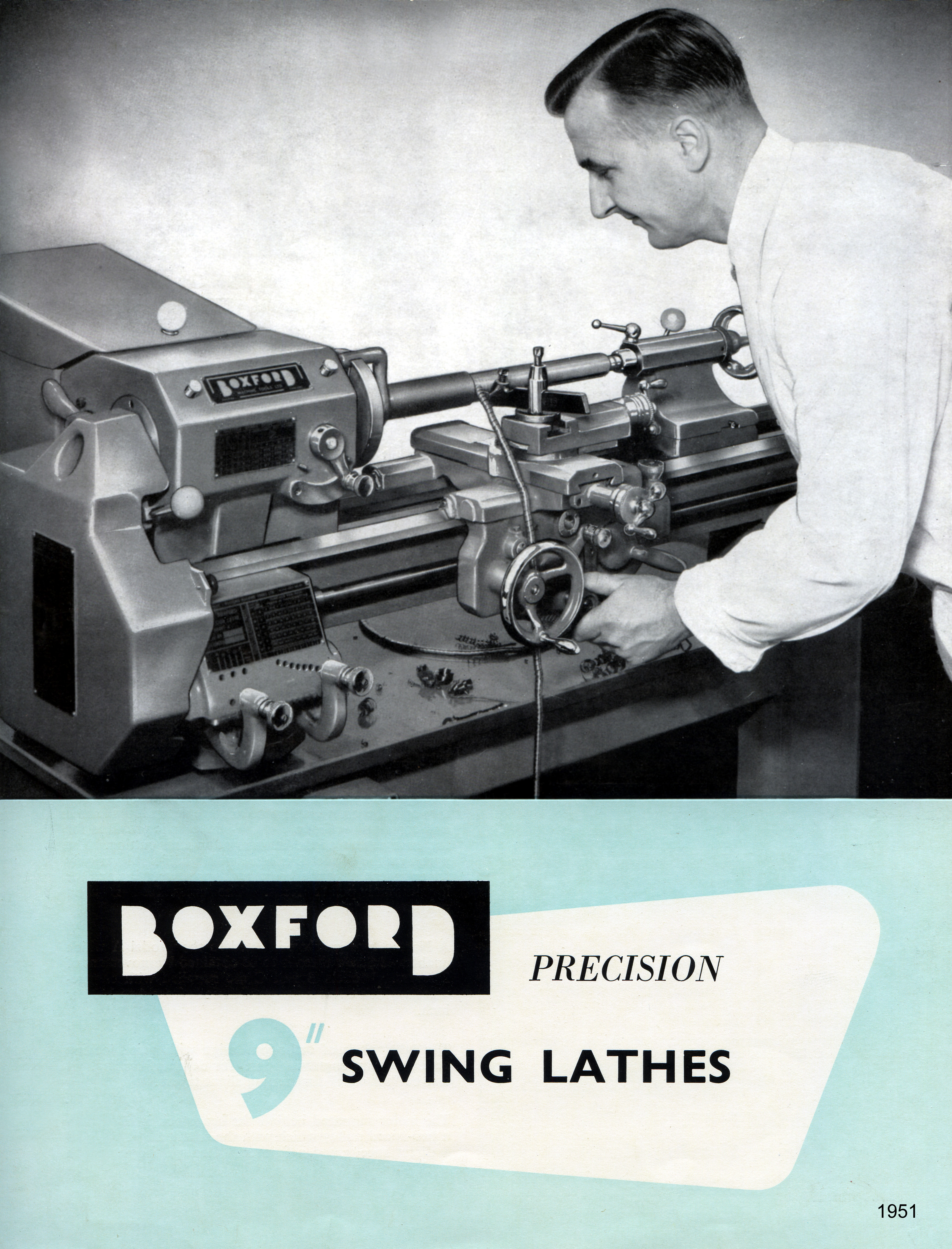 Boxford Lathes Sales Catalogue Covers