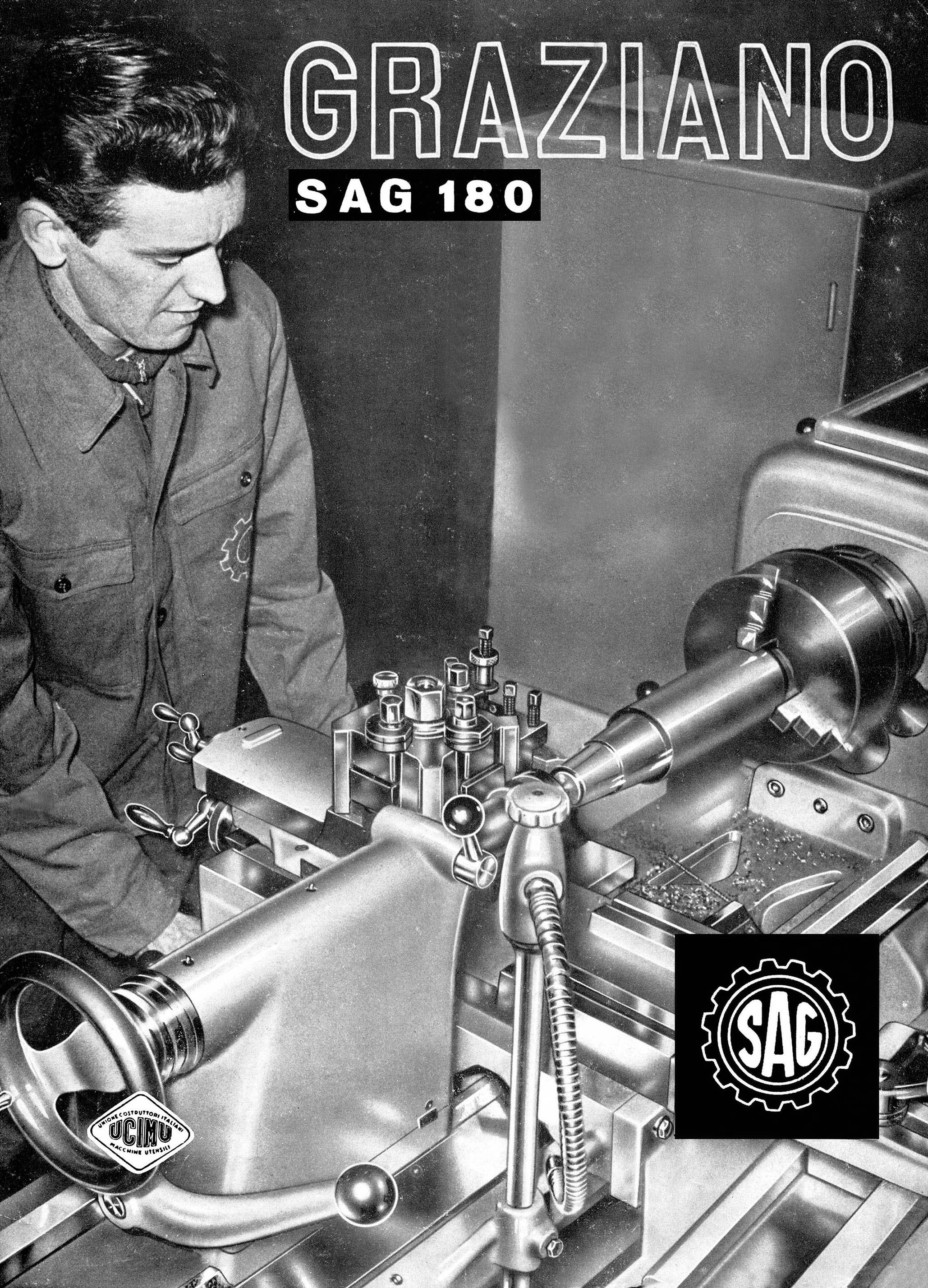 Graziano SAG 14 & SAG 180 Lathes Catalogue