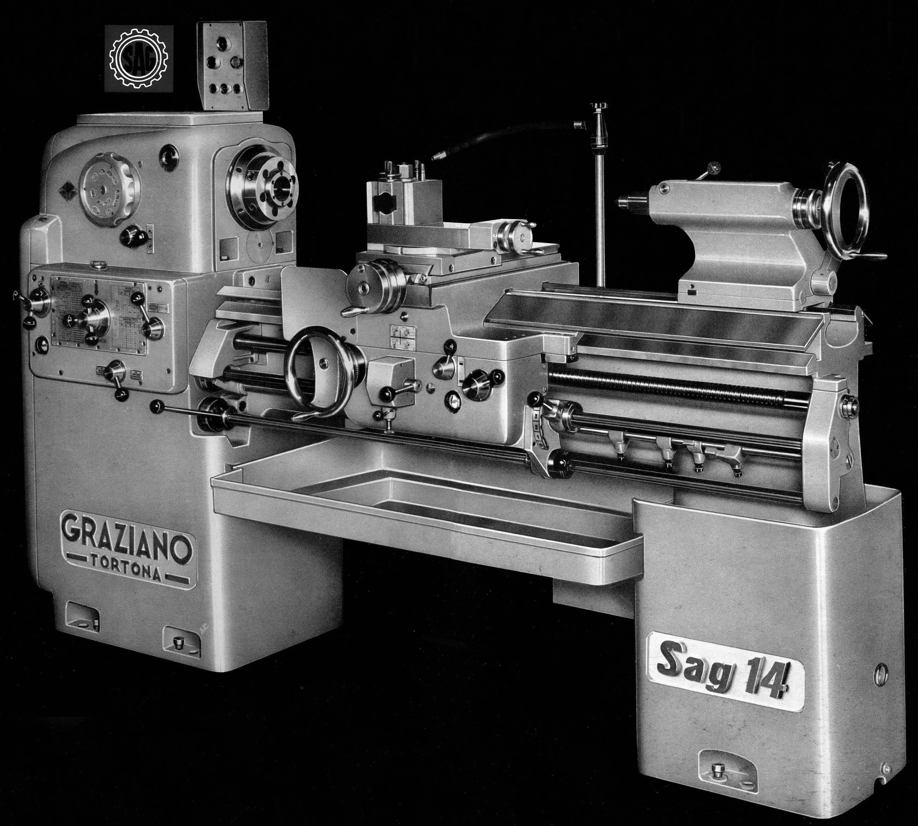 Graziano SAG 14 & SAG 180 Lathes Catalogue