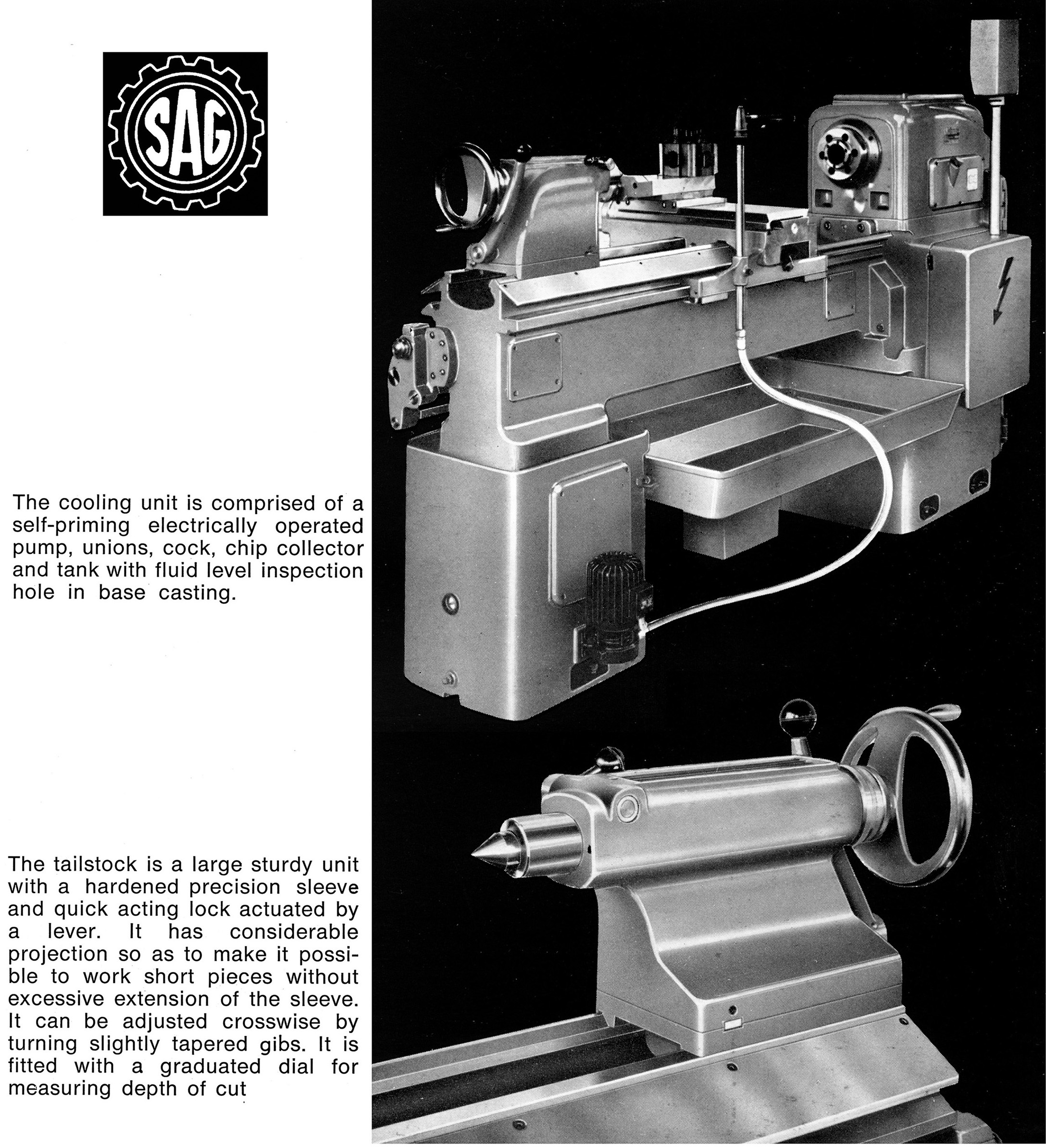 Graziano SAG 14 & SAG 180 Lathes Catalogue