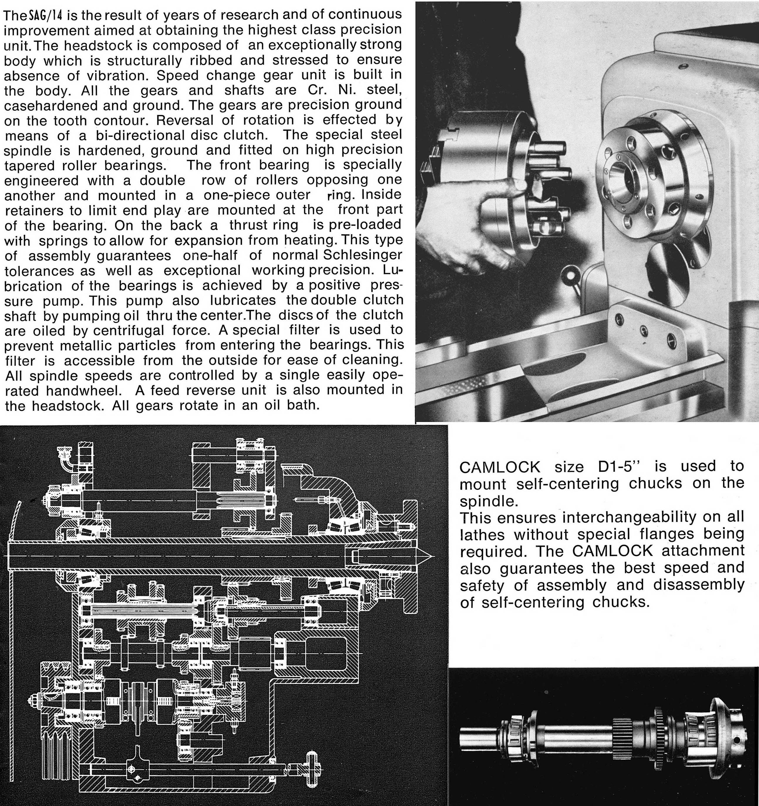 Graziano SAG 14 & SAG 180 Lathes Catalogue