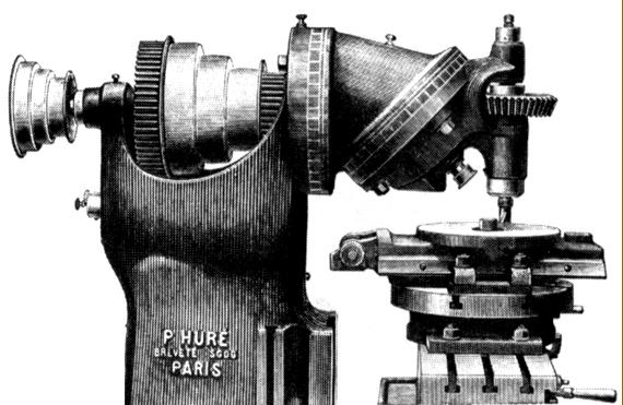 Huron Milling Head Angle Chart