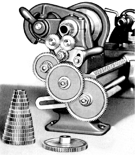 Lathe Machine Gear Chart