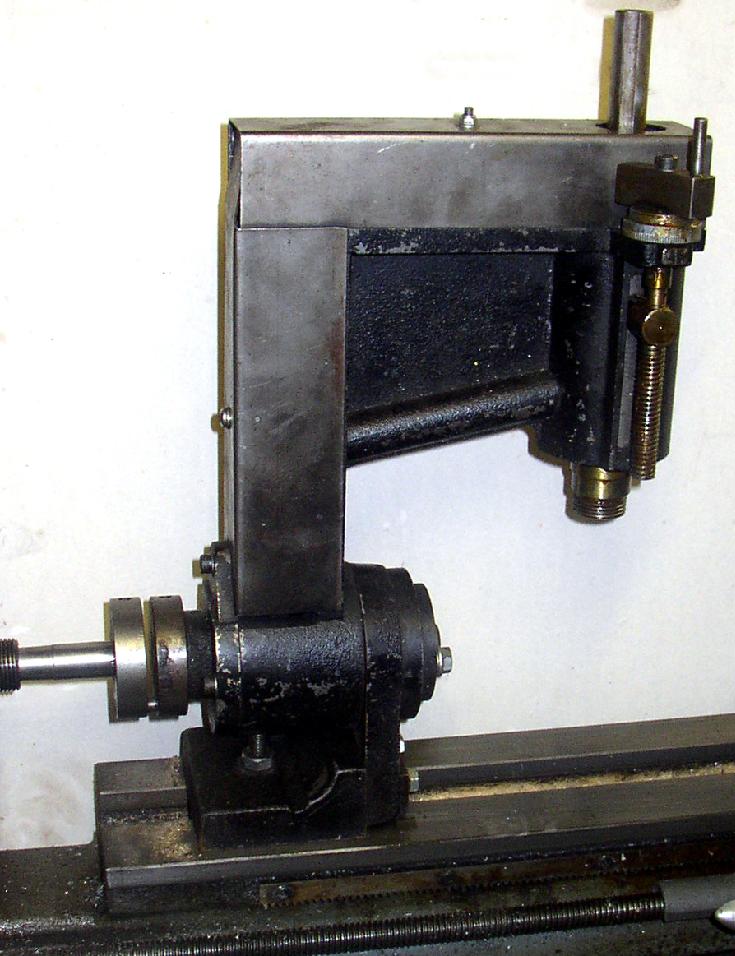 Vertical milling attachment by L.W.Staines