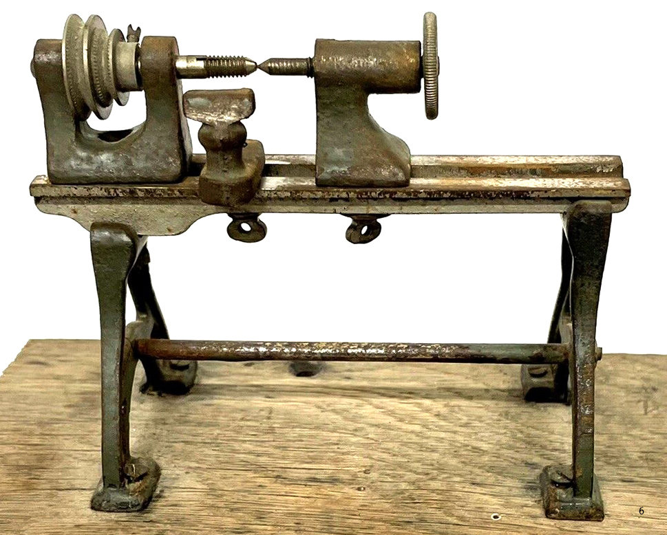 An Unknown Make of Toy Lathe