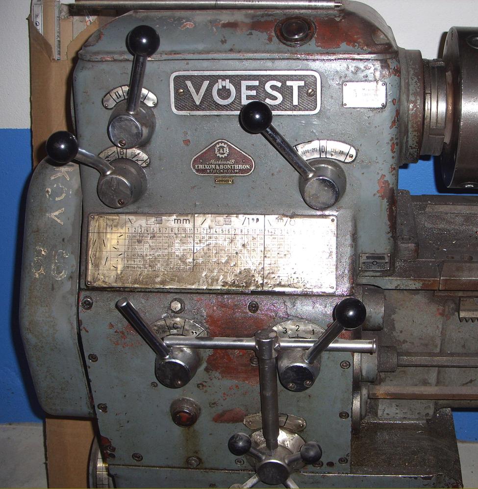 Voest lathe transmission oil grade